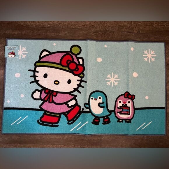Hello Kitty Other - Hello Kitty Winter Accent Rug